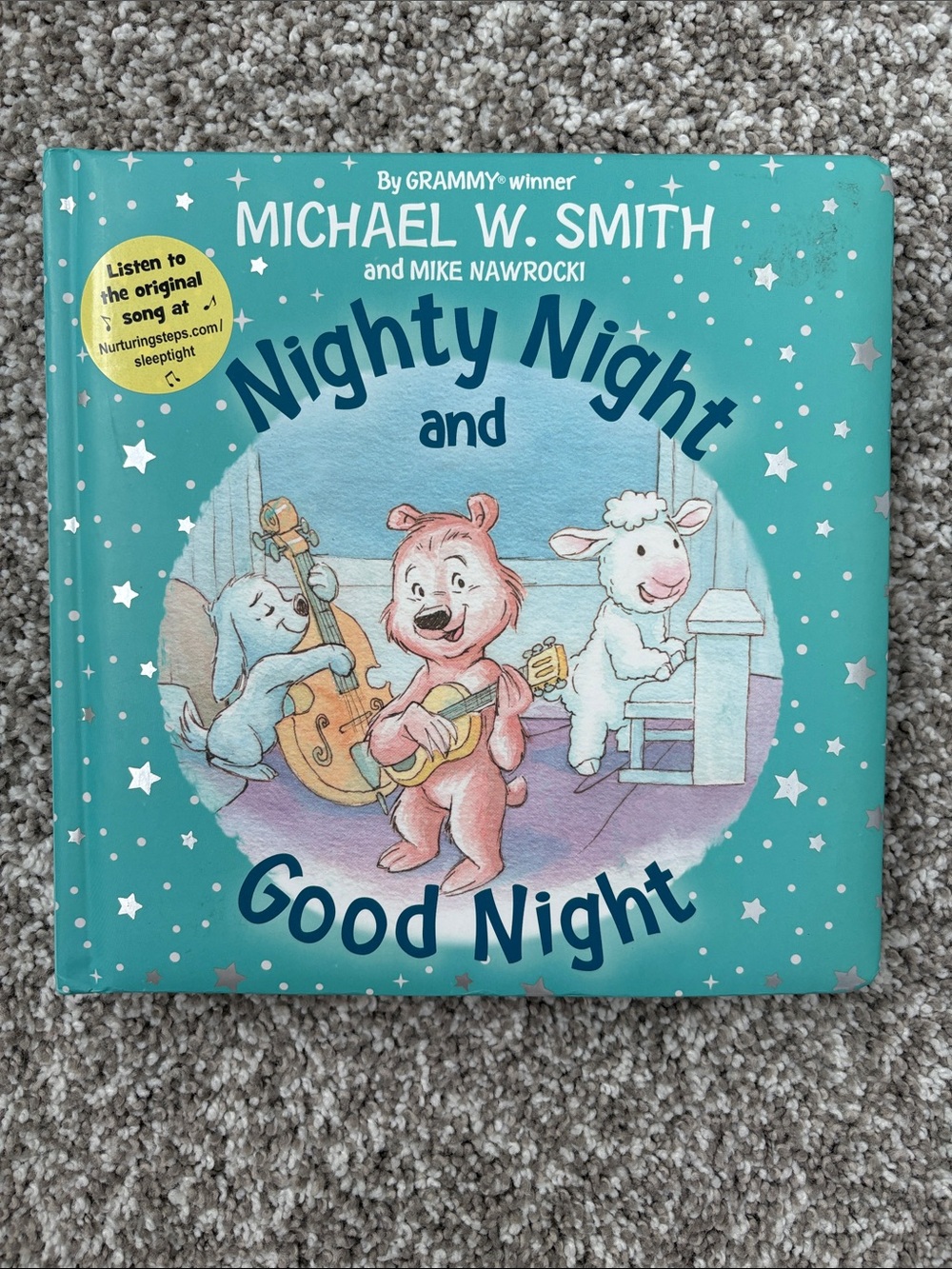 Nighty Night and Good Night - Turquoise Kids Board Book